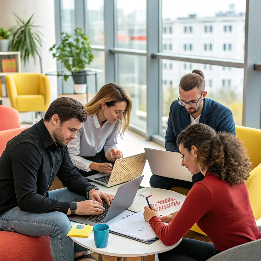 MARVEXITH team working collaboratively